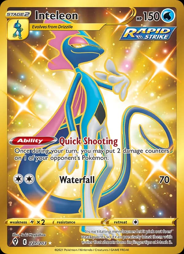 Inteleon 227/203, Evolving Skies