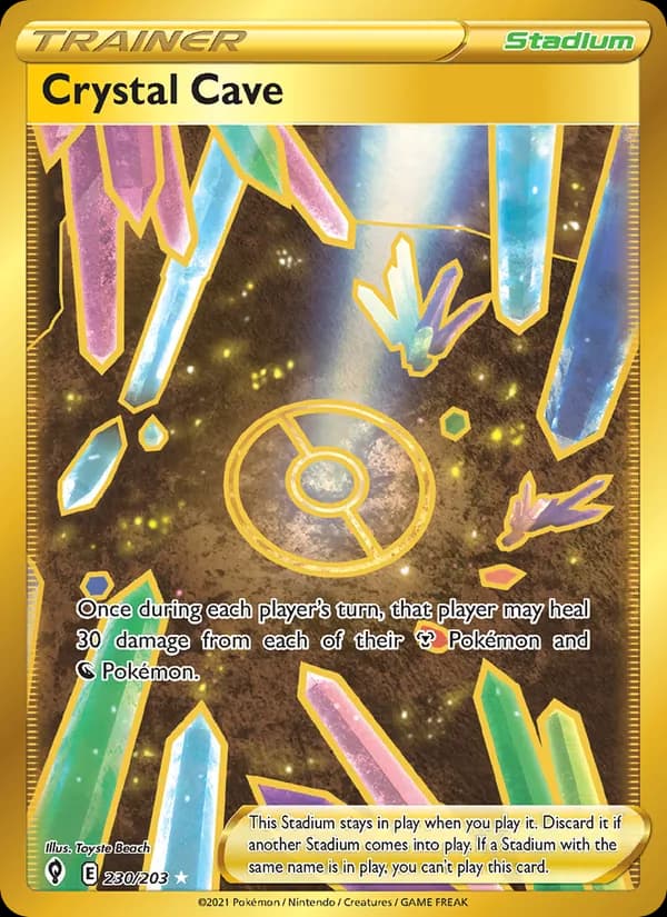 Crystal Cave 230/203, Evolving Skies