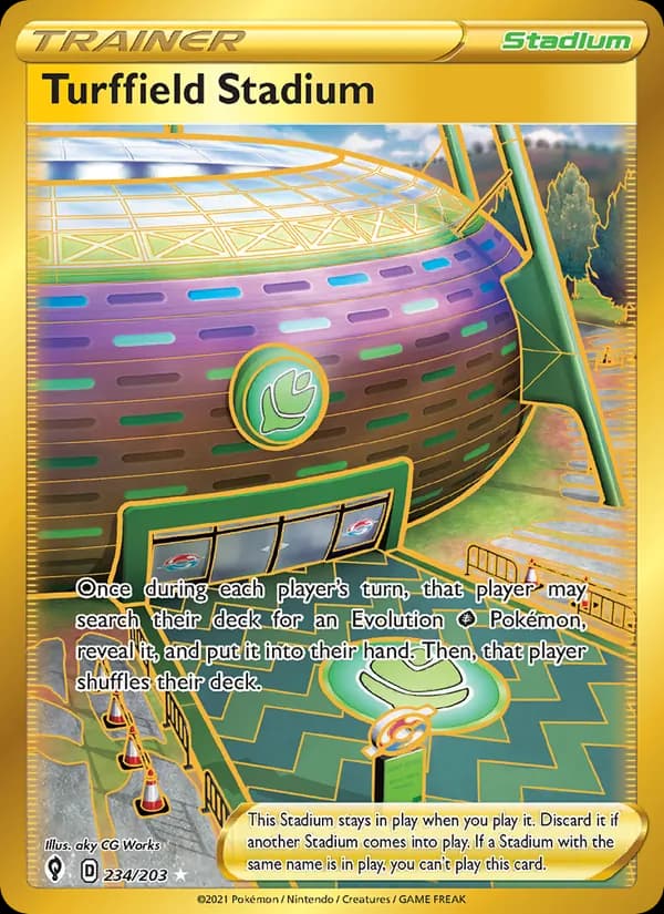 Turffield Stadium 234/203, Evolving Skies