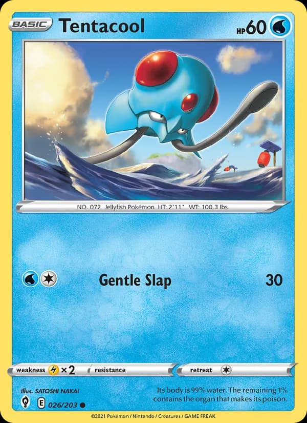 Tentacool 26/203, Evolving Skies