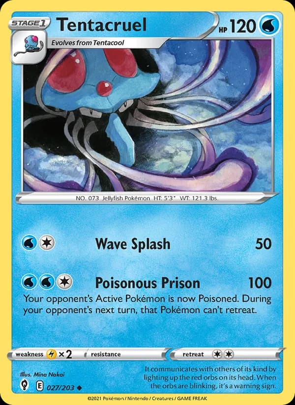 Tentacruel 27/203, Evolving Skies