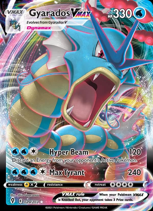 Gyarados VMAX 29/203, Evolving Skies