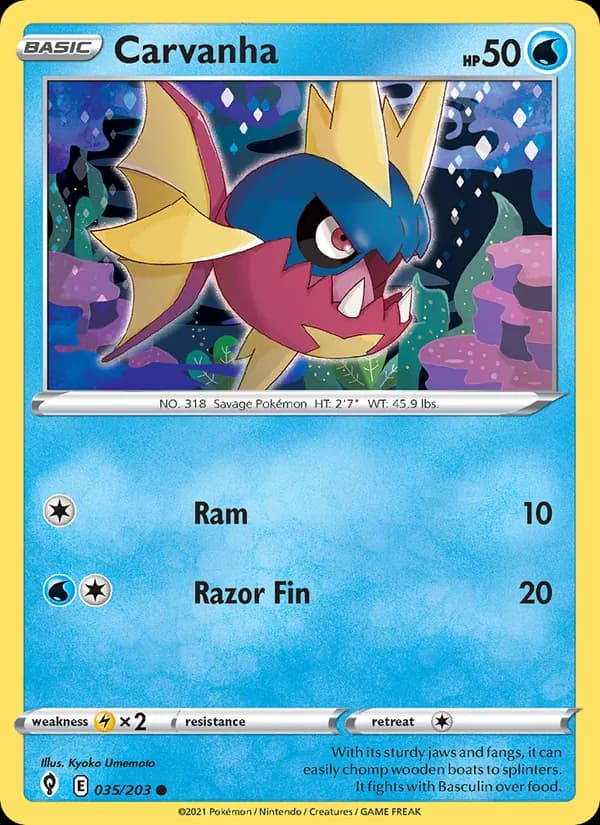 Carvanha 35/203, Evolving Skies