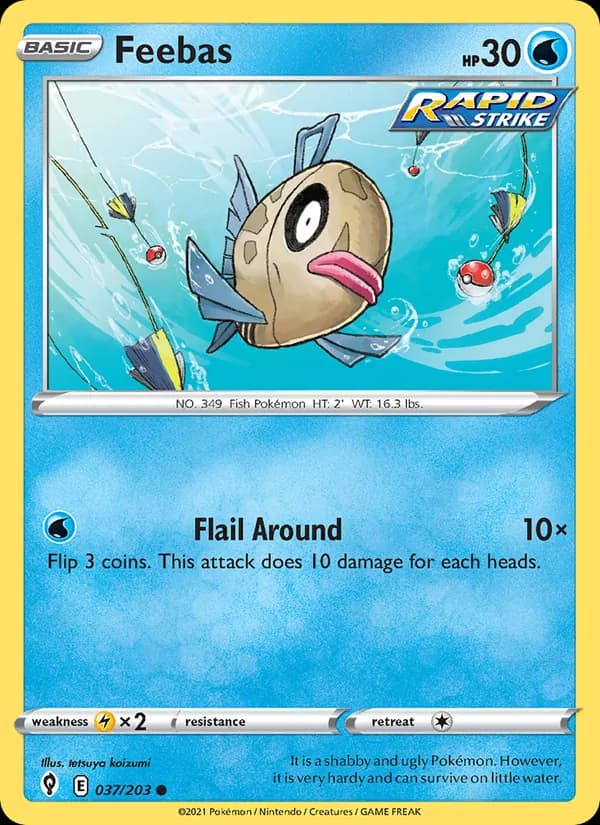 Feebas 37/203, Evolving Skies