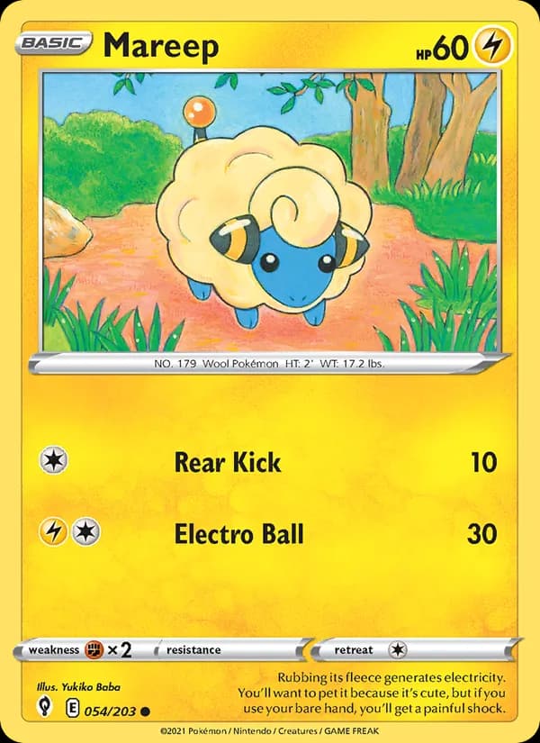Mareep 54/203, Evolving Skies