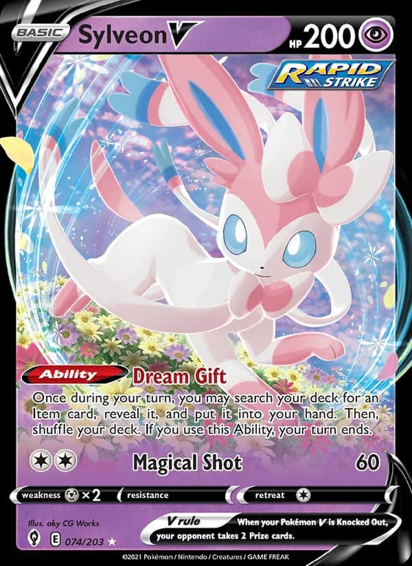 Sylveon V 74/203, Evolving Skies