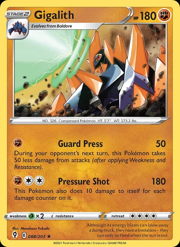 Gigalith 88/203, Evolving Skies