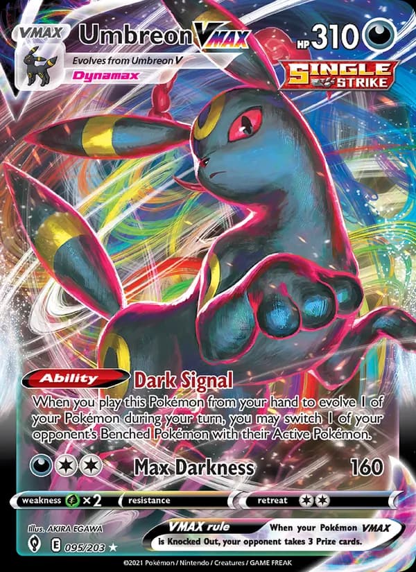 Umbreon VMAX 95/203, Evolving Skies