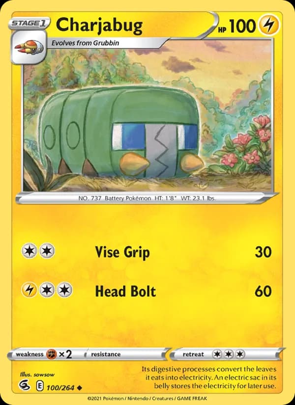 Charjabug 100/264, Fusion Strike