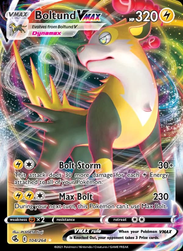 Boltund VMAX 104/264, Fusion Strike