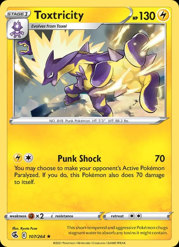 Toxtricity 107/264, Fusion Strike