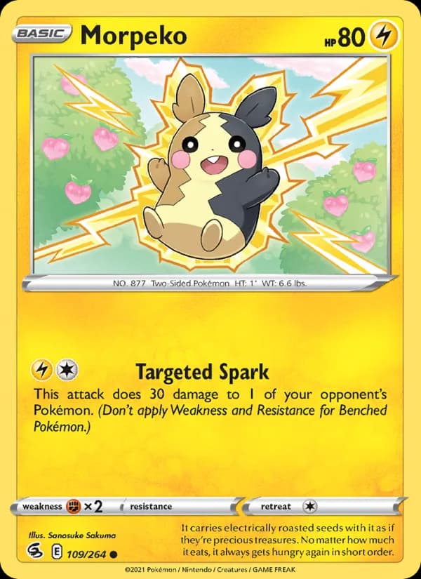 Morpeko 109/264, Fusion Strike