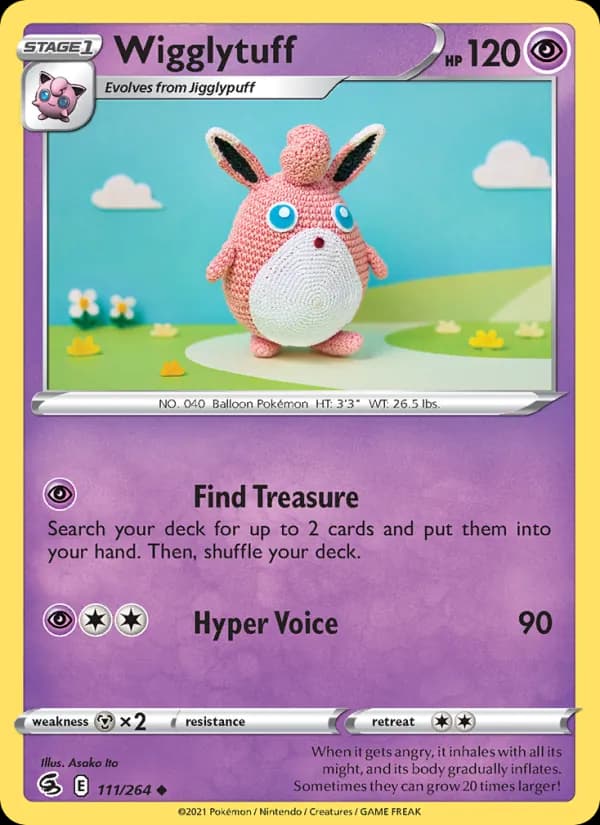 Wigglytuff 111/264, Fusion Strike