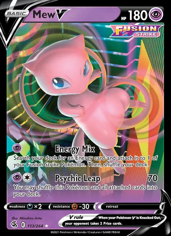 Mew V 113/264, Fusion Strike