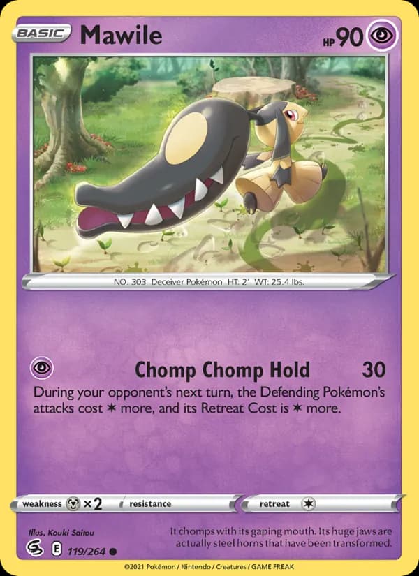Mawile 119/264, Fusion Strike