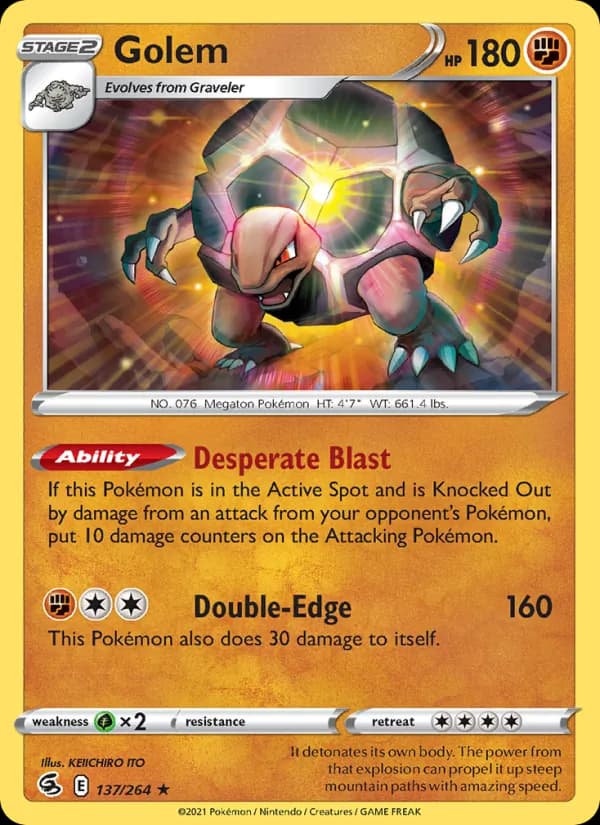 Golem 137/264, Fusion Strike