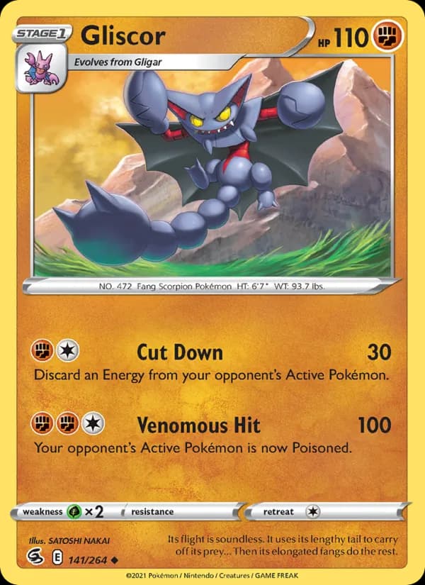 Gliscor 141/264, Fusion Strike