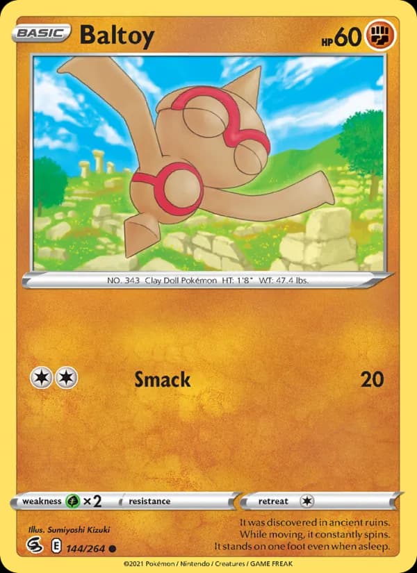 Baltoy 144/264, Fusion Strike