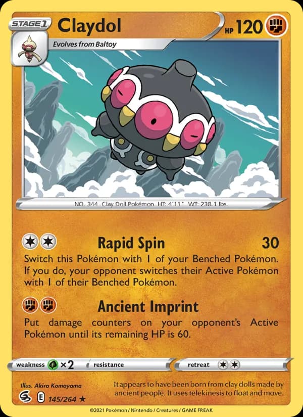 Claydol 145/264, Fusion Strike