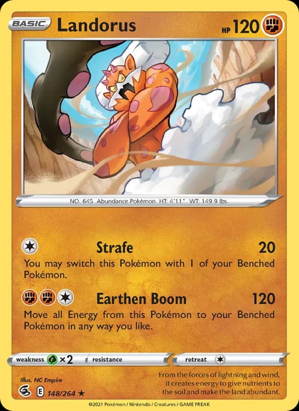 Landorus 148/264, Fusion Strike