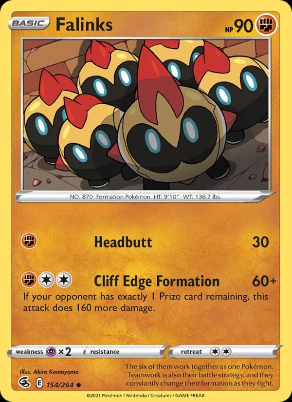 Falinks 154/264, Fusion Strike