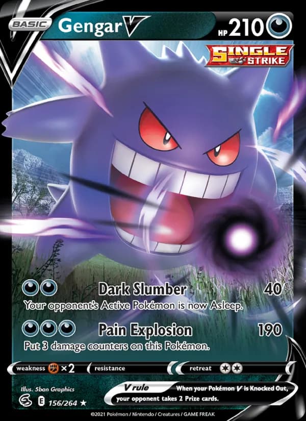 Gengar V 156/264, Fusion Strike
