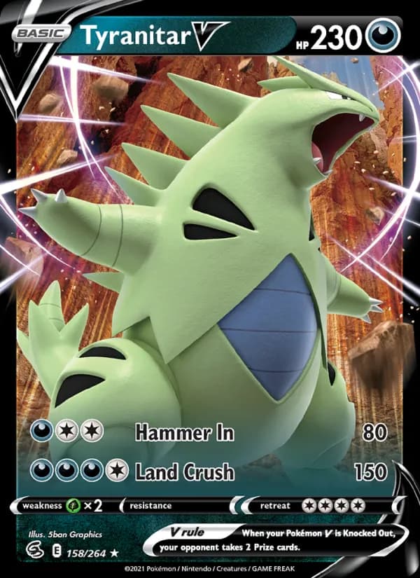 Tyranitar V 158/264, Fusion Strike