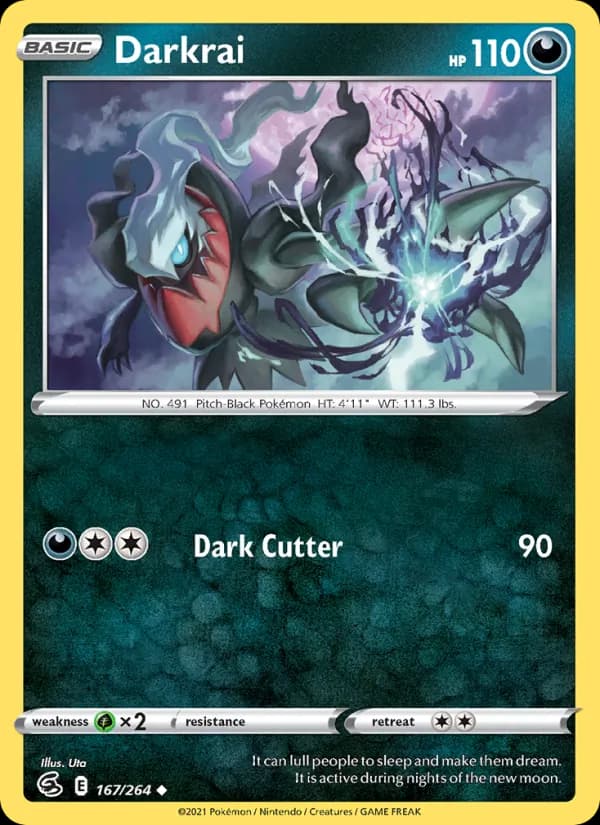 Darkrai 167/264, Fusion Strike