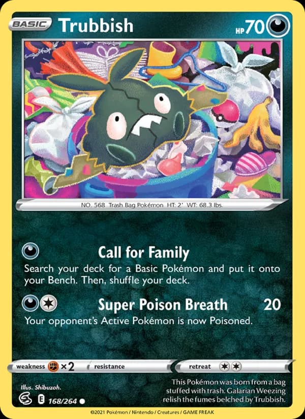 Trubbish 168/264, Fusion Strike