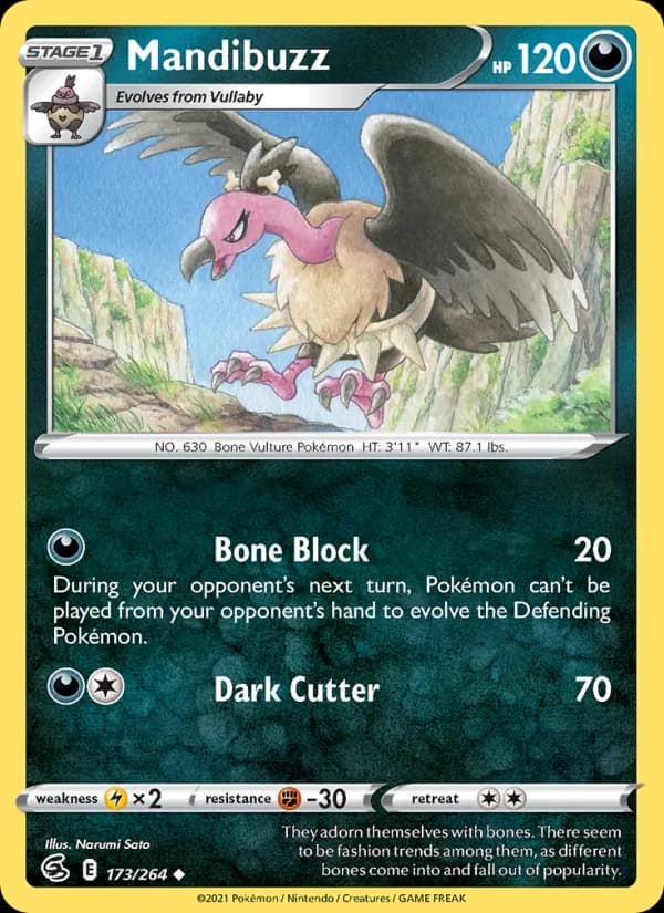 Mandibuzz 173/264, Fusion Strike