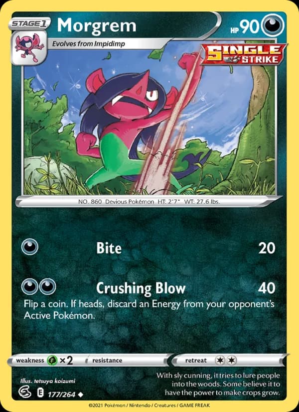 Morgrem 177/264, Fusion Strike
