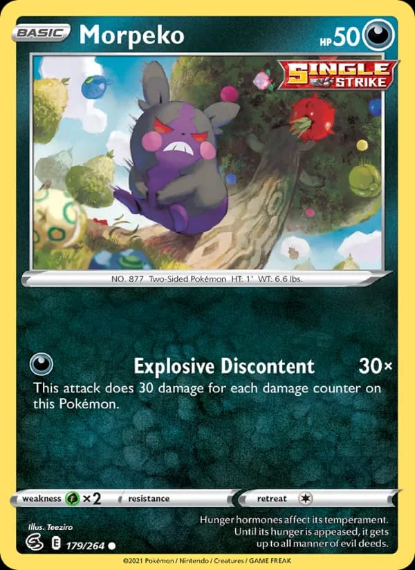 Morpeko 179/264, Fusion Strike