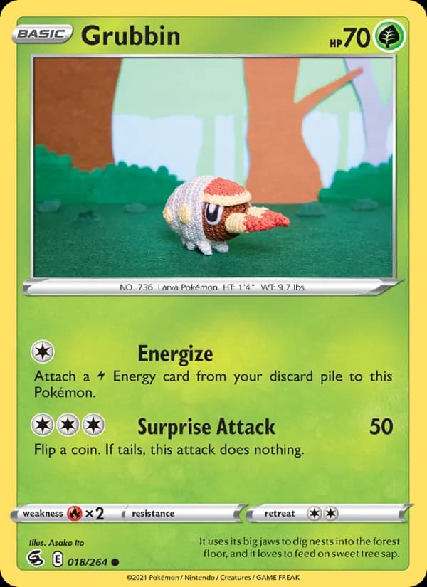 Grubbin 18/264, Fusion Strike