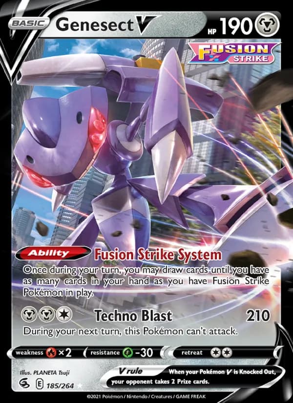 Genesect V 185/264, Fusion Strike