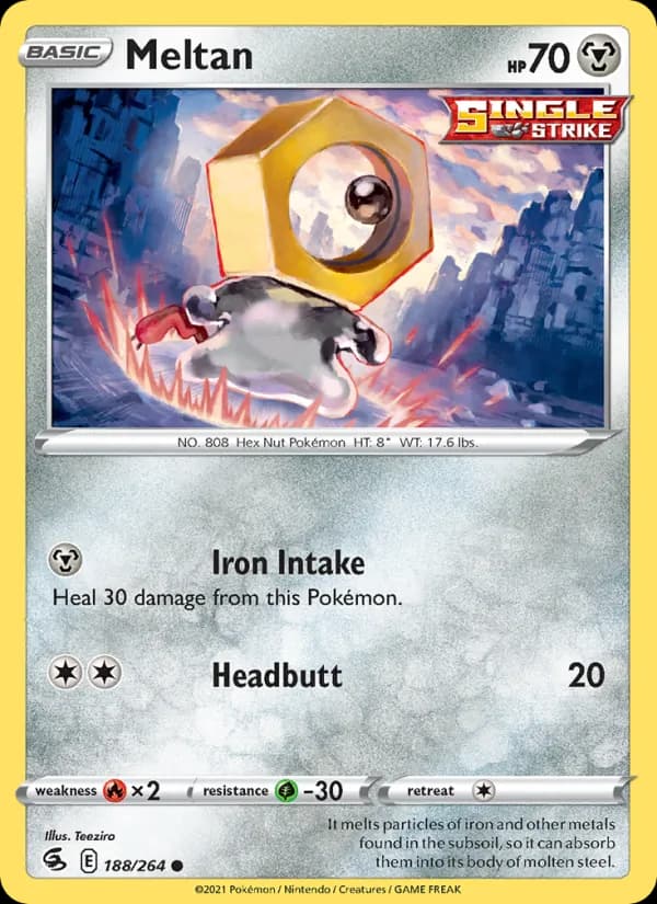 Meltan 188/264, Fusion Strike
