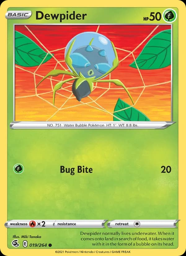 Dewpider 19/264, Fusion Strike