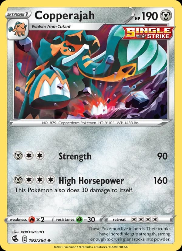 Copperajah 192/264, Fusion Strike