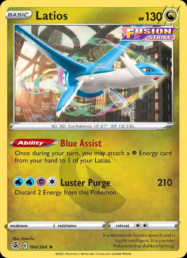 Latios 194/264, Fusion Strike