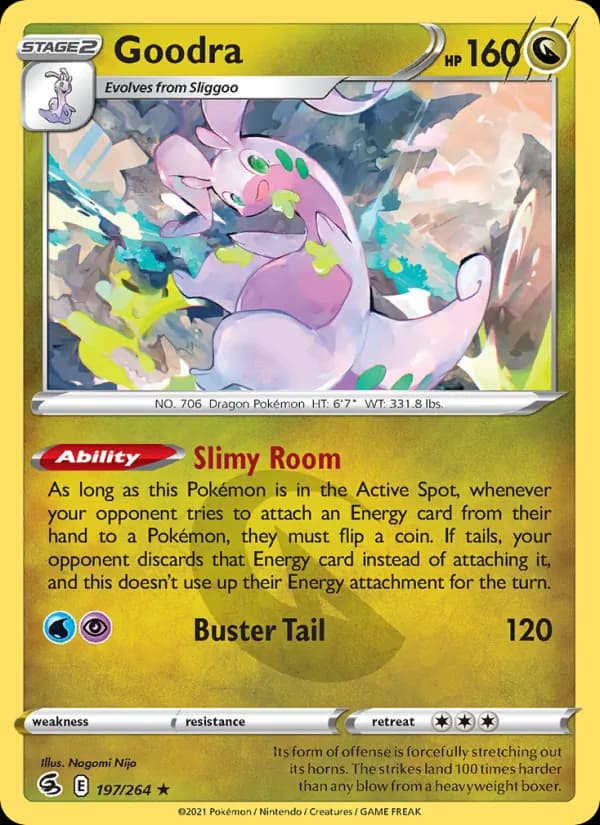 Goodra 197/264, Fusion Strike