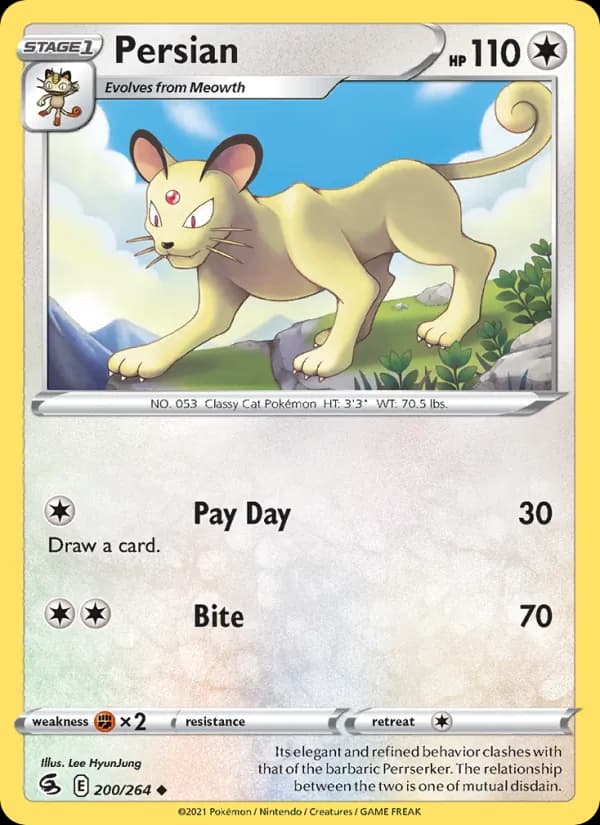 Persian 200/264, Fusion Strike