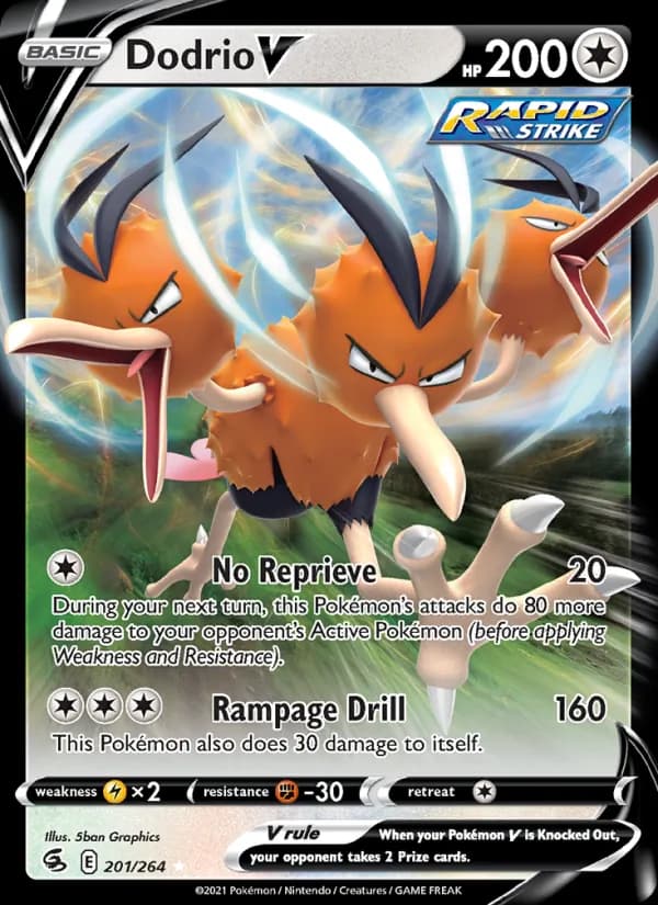 Dodrio V 201/264, Fusion Strike