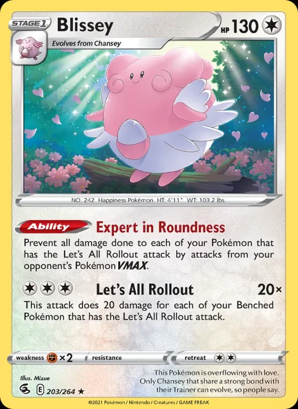 Blissey 203/264, Fusion Strike