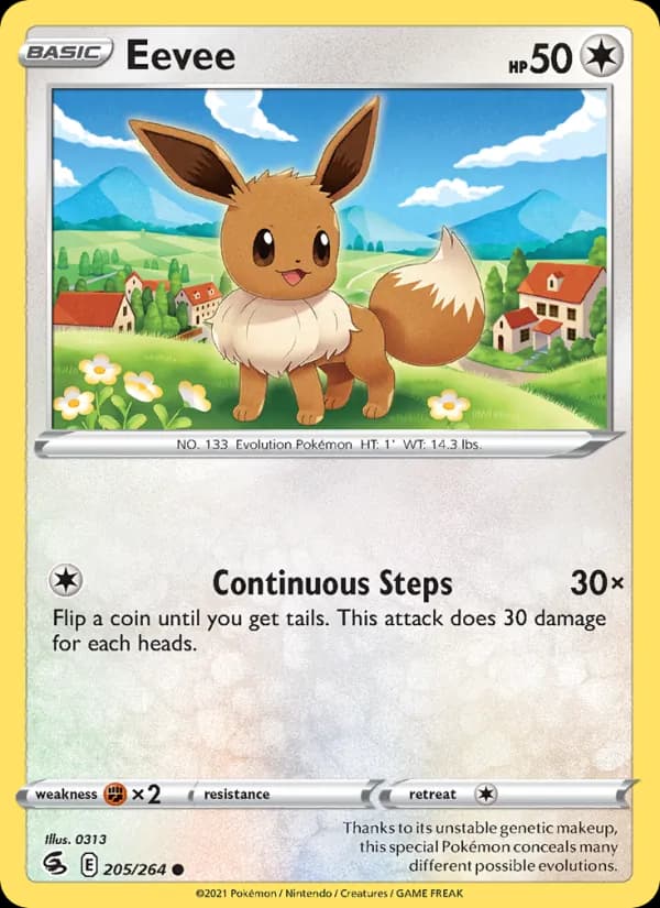 Eevee 205/264, Fusion Strike