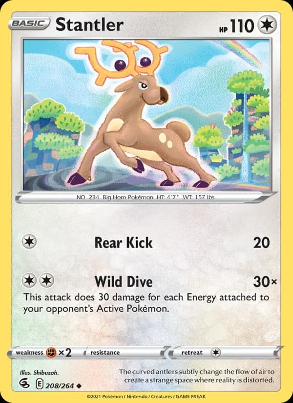 Stantler 208/264, Fusion Strike