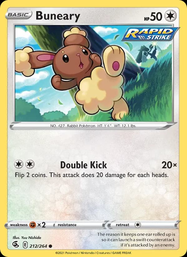 Buneary 212/264, Fusion Strike