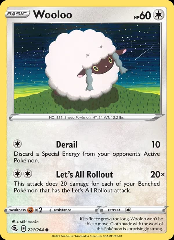 Wooloo 221/264, Fusion Strike