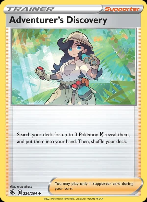 Adventurer's Discovery 224/264, Fusion Strike