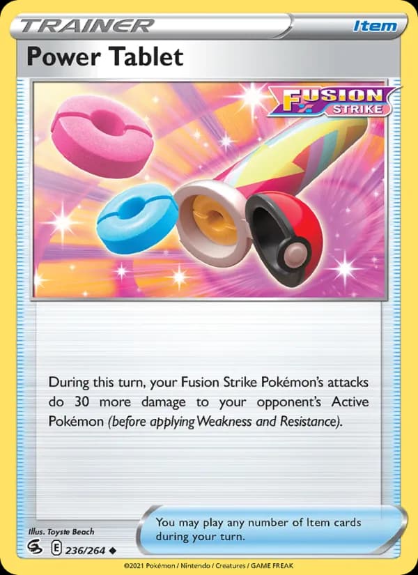 Power Tablet 236/264, Fusion Strike
