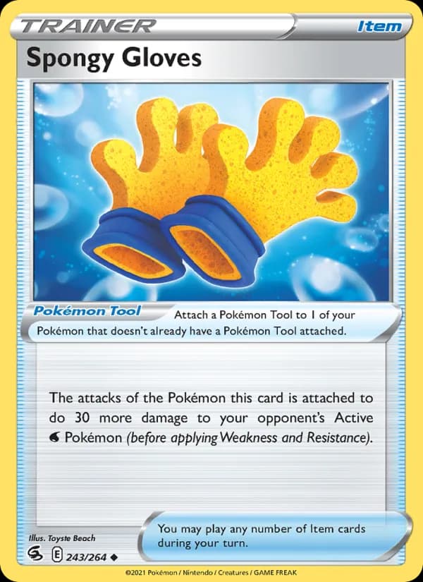 Spongy Gloves 243/264, Fusion Strike