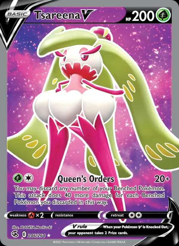 Tsareena V 246/264, Fusion Strike